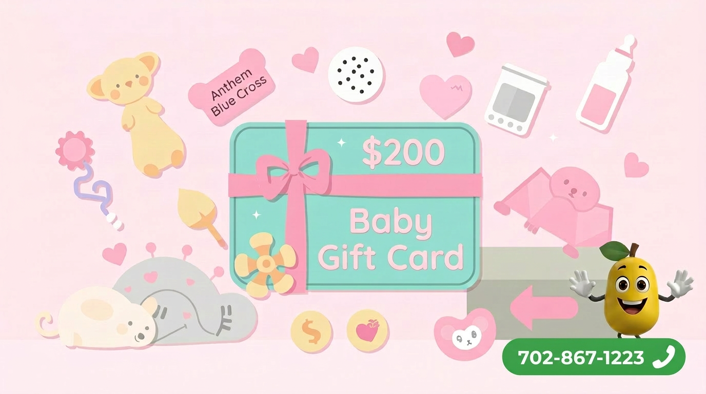 Tarjeta de Regalo de Bebé $200 de Anthem para Nuevas Mamás