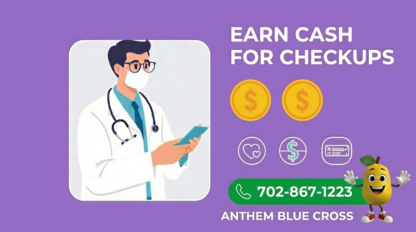 Earn $25–$100 Per Checkup with Anthem Blue Cross