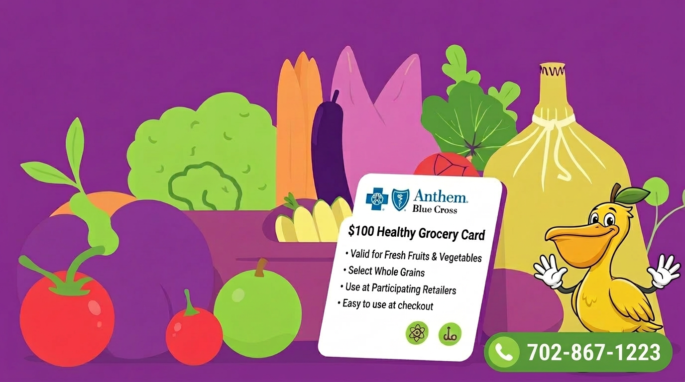 Anthem $100 Healthy Grocery Card: Fresh Produce for Free