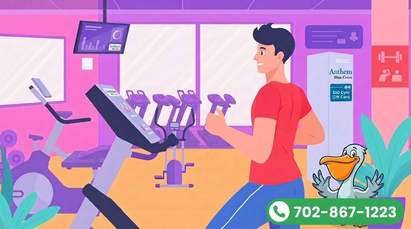 Tarjeta de Gimnasio $50 de Anthem para Adultos de 18+