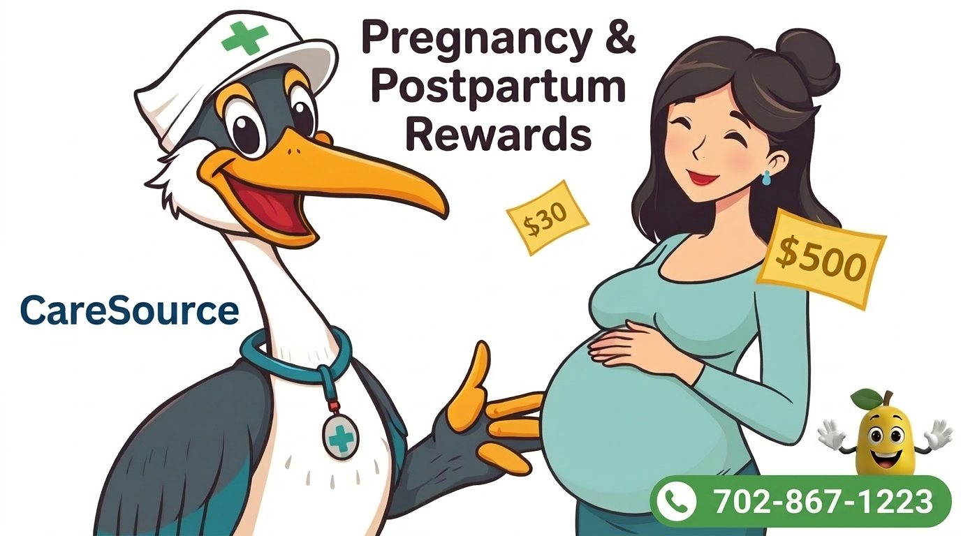 CareSource Pregnancy & Postpartum Rewards — Earn Up to $100