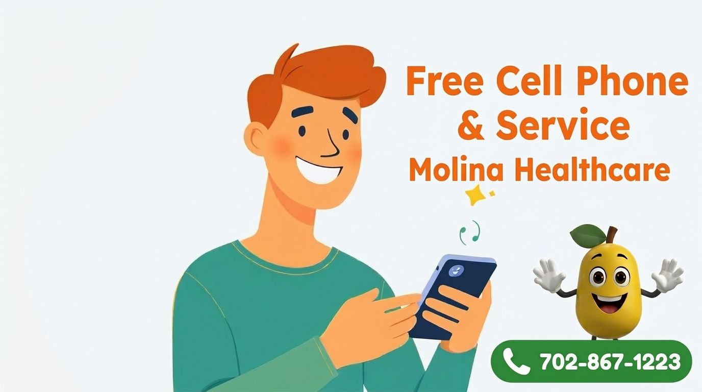 Free Cell Phone & Service Through Molina Healthcare